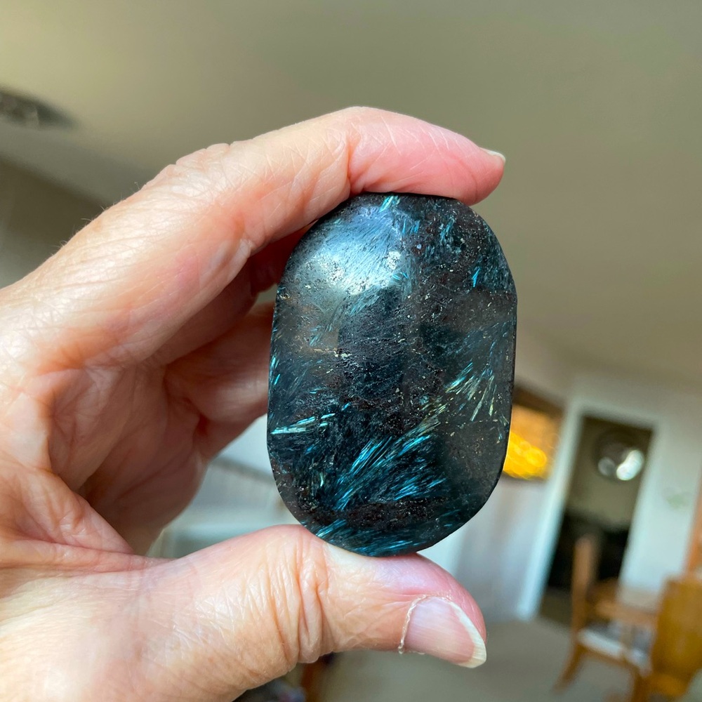 Arfvedsonite Fireworks Stone